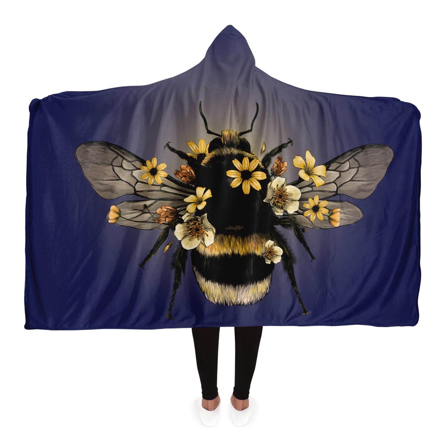 Bumble Bee Hooded Blanket - Get Deerty