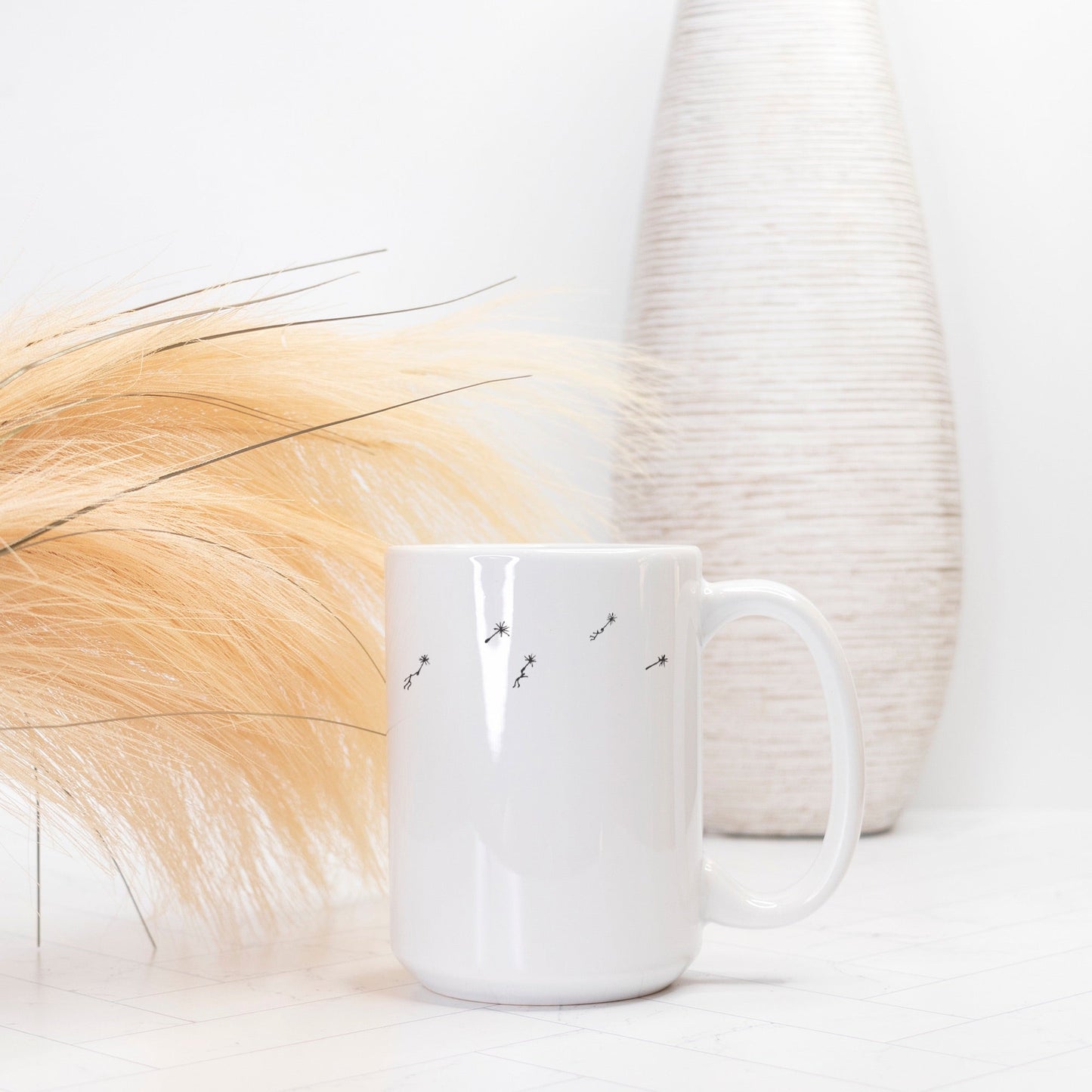 Dandelion People 15oz. Ceramic Mug - Get Deerty