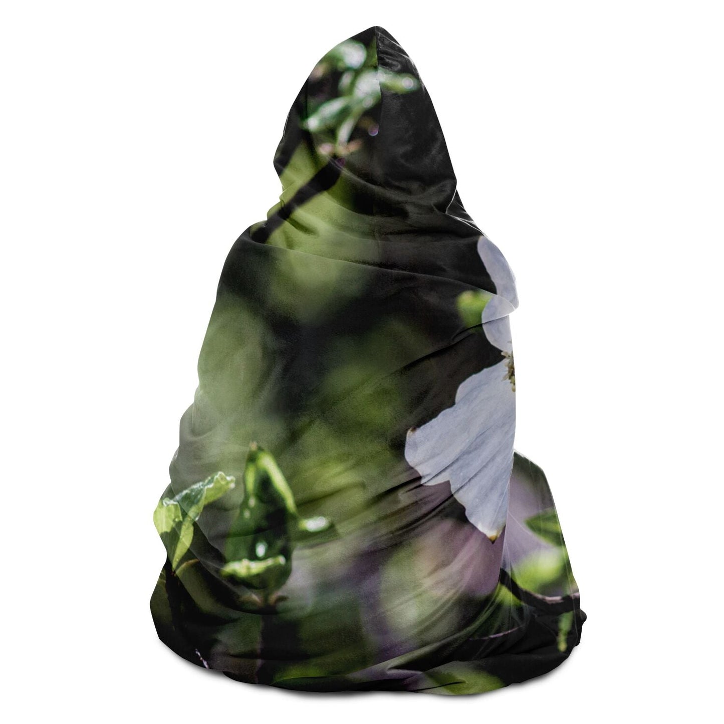 DogWood Flowers Hooded Blanket - Get Deerty