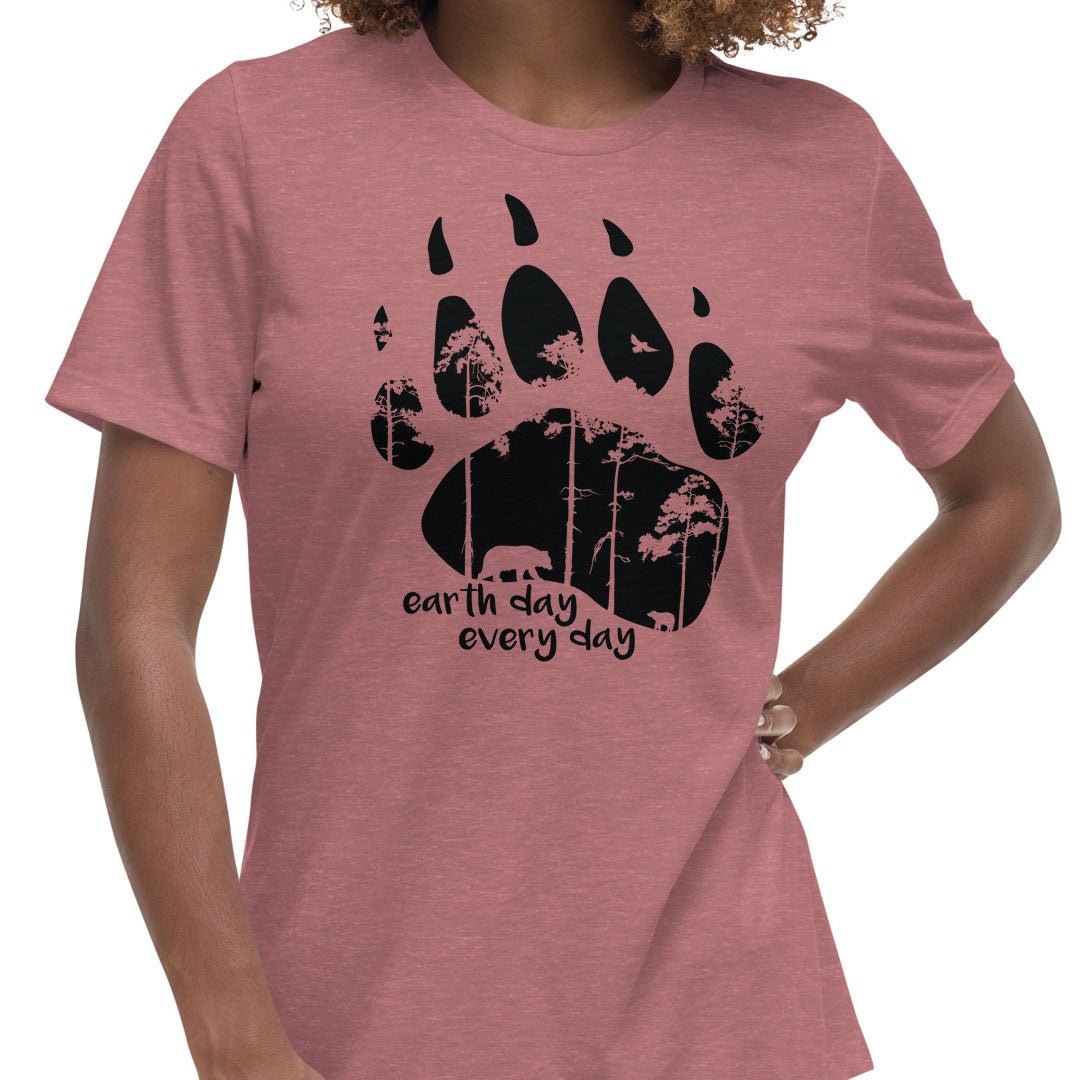 Earth Day Every Day Women's Relaxed T-Shirt - Get Deerty