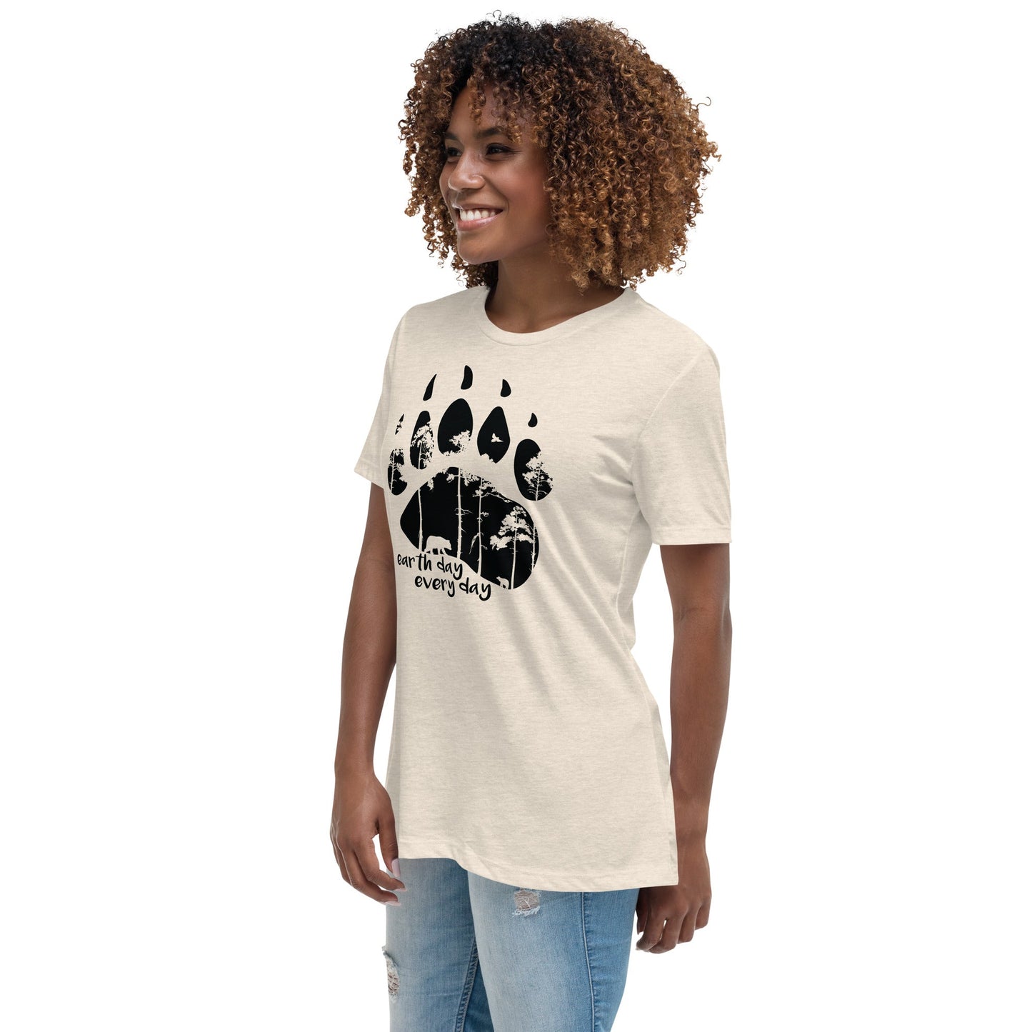 Earth Day Every Day Women's Relaxed T-Shirt - Get Deerty