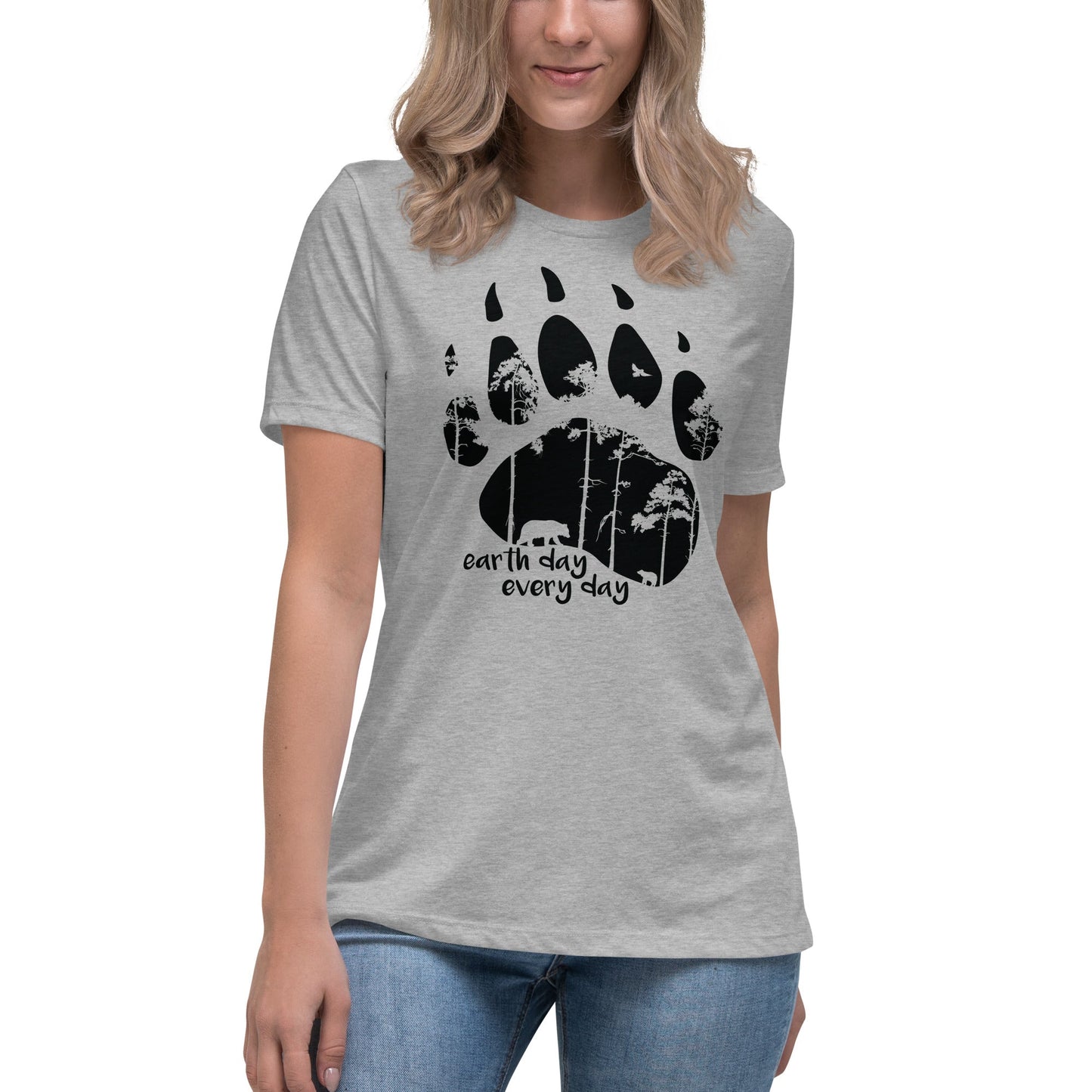 Earth Day Every Day Women's Relaxed T-Shirt - Get Deerty