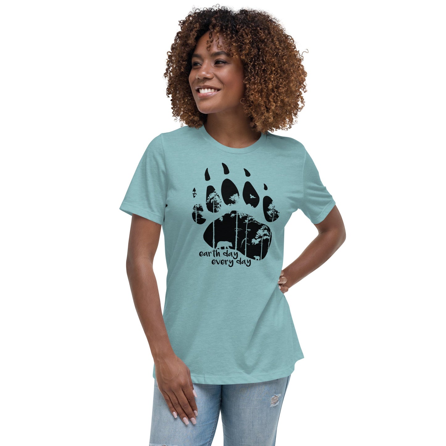 Earth Day Every Day Women's Relaxed T-Shirt - Get Deerty
