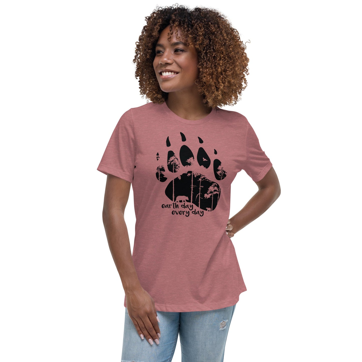 Earth Day Every Day Women's Relaxed T-Shirt - Get Deerty