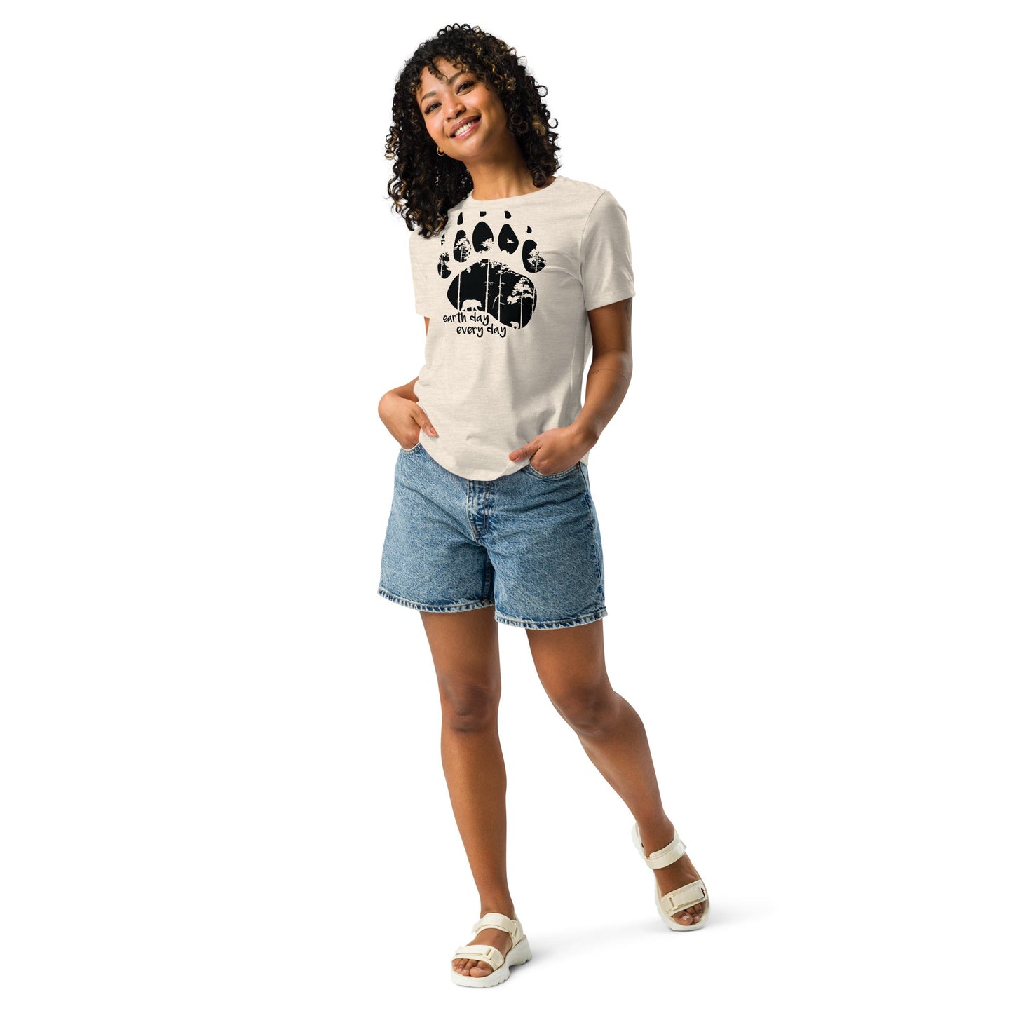 Earth Day Every Day Women's Relaxed T-Shirt - Get Deerty