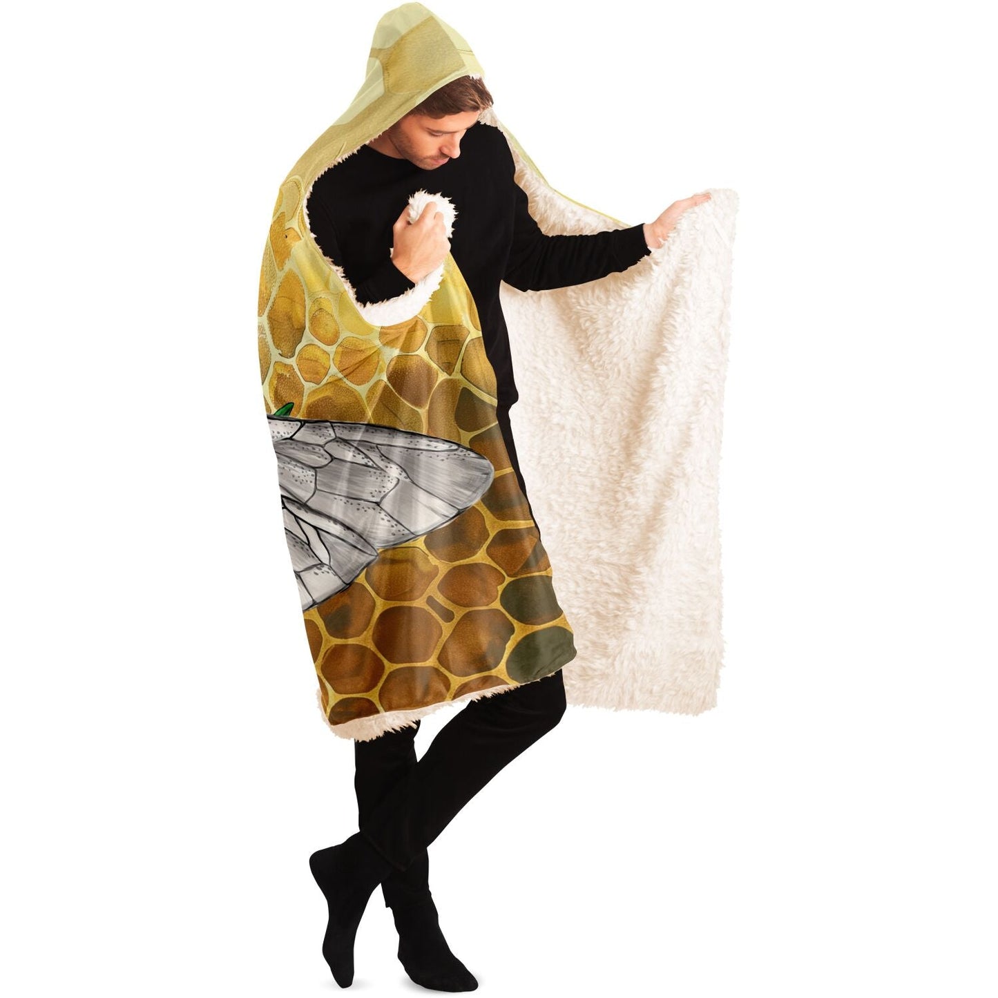 Honey Bee Hooded Blanket - Get Deerty