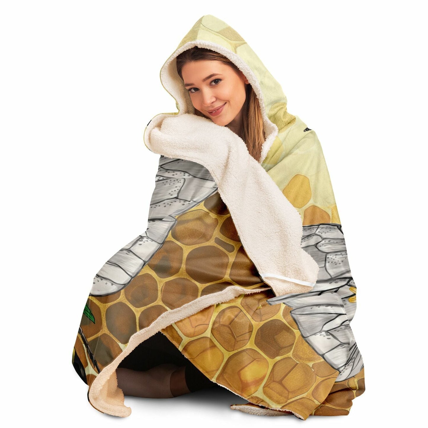 Honey Bee Hooded Blanket - Get Deerty