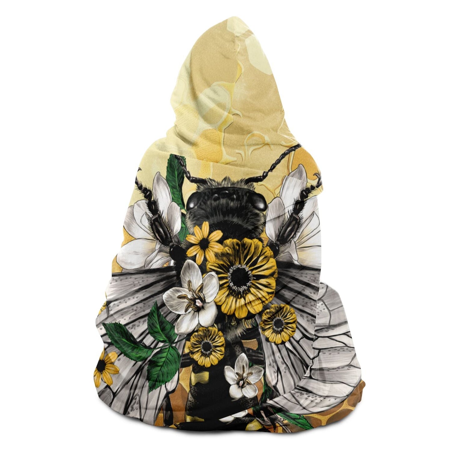 Honey Bee Hooded Blanket - Get Deerty