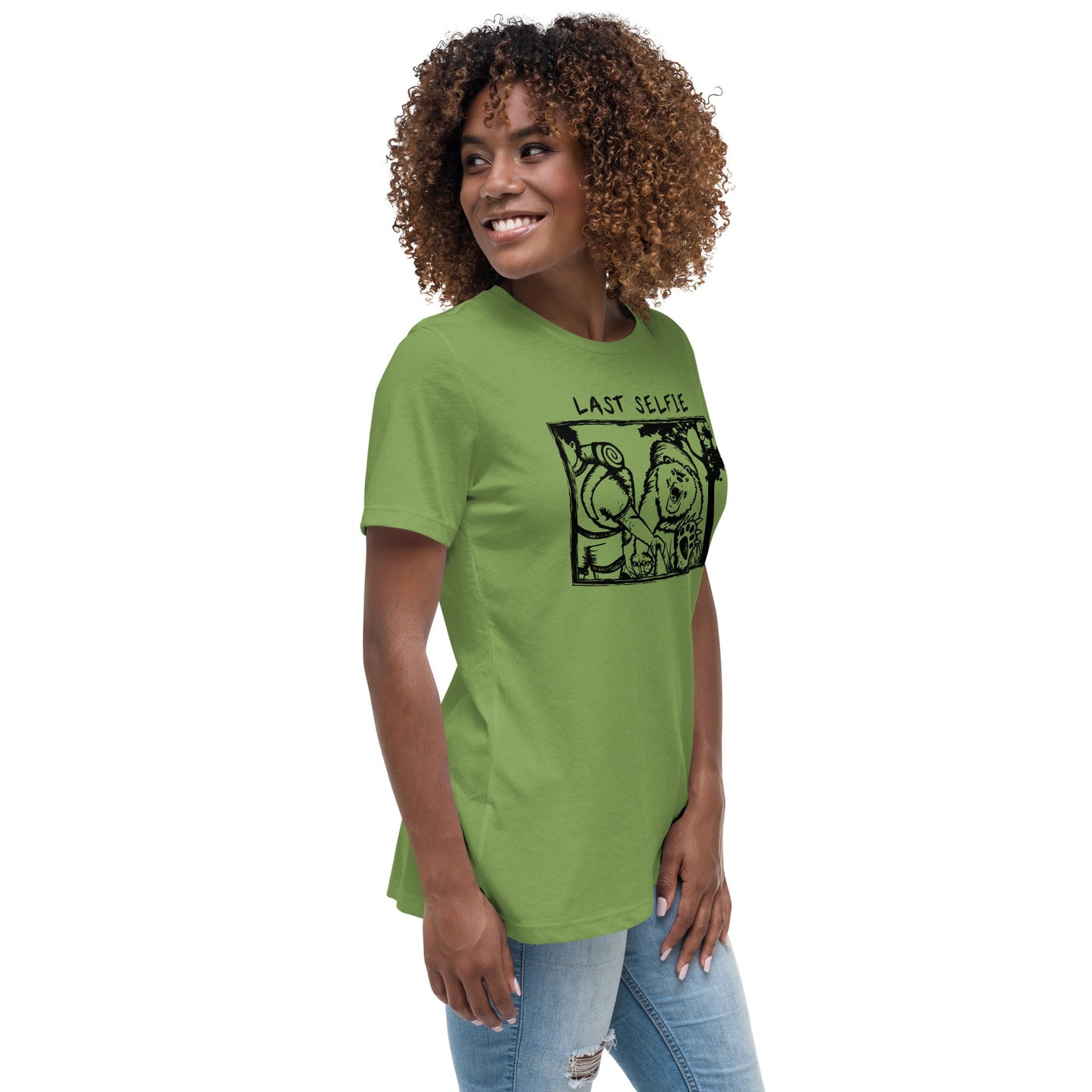 Last Selfie Women's Relaxed T-Shirt - Get Deerty