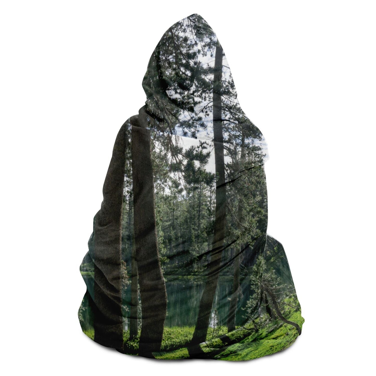 Spring Forest Hooded Blanket - Get Deerty