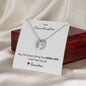 To My Granddaughter, May This Charm Bring You GOOD LUCK, In All That You Do, Love Grandma Necklace - Get Deerty