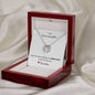 To My Granddaughter, May This Charm Bring You GOOD LUCK, In All That You Do, Love Grandma Necklace - Get Deerty