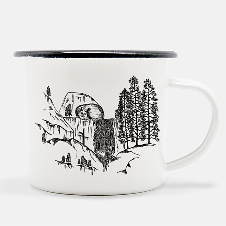 Water Fall Fox Earth Day 10 oz Stainless Steel Camper Mug - Get Deerty