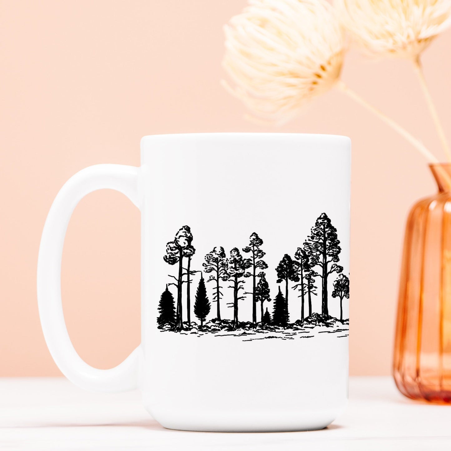 Yosemite Forest Wrap Mug Deluxe 15oz. - Get Deerty