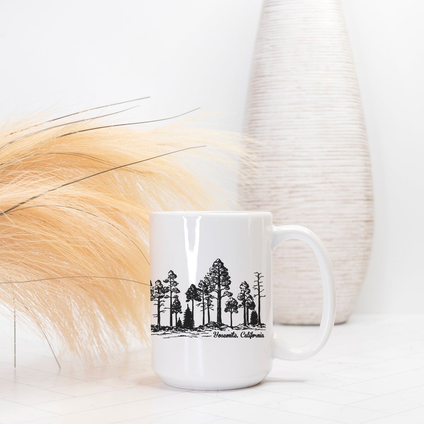 Yosemite Forest Wrap Mug Deluxe 15oz. - Get Deerty