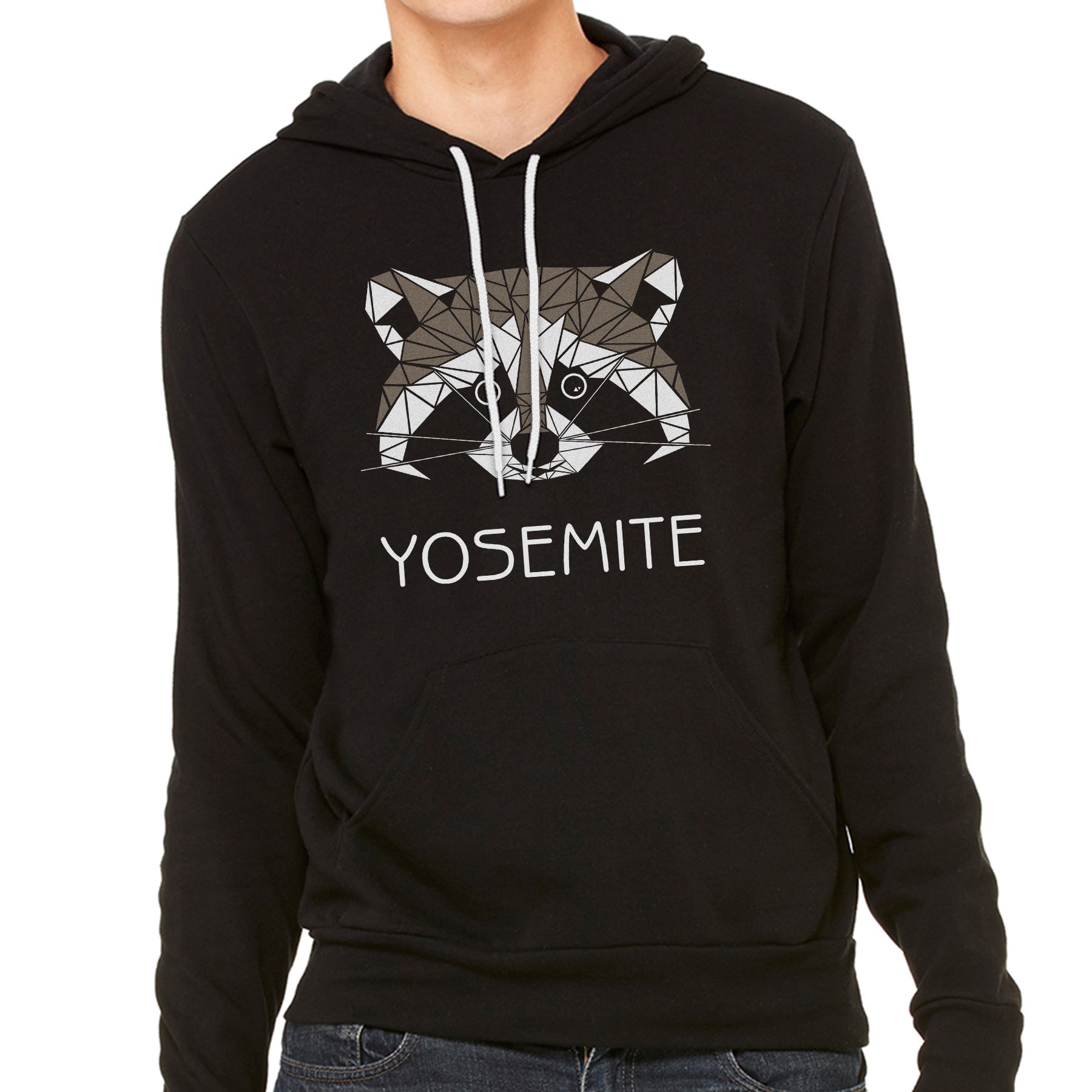 Yosemite Geo Raccoon Pullover Hoodie