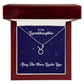 To My Granddaughter May The Stars Guide You, Zodiac Necklace - Select Zodiac Symbol - Get Deerty