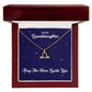 To My Granddaughter May The Stars Guide You, Zodiac Necklace - Select Zodiac Symbol - Get Deerty