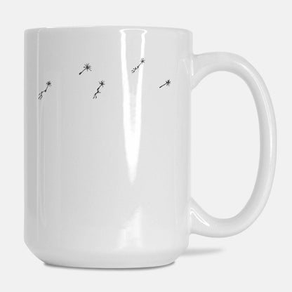 Dandelion People 15oz. Ceramic Mug - Get Deerty