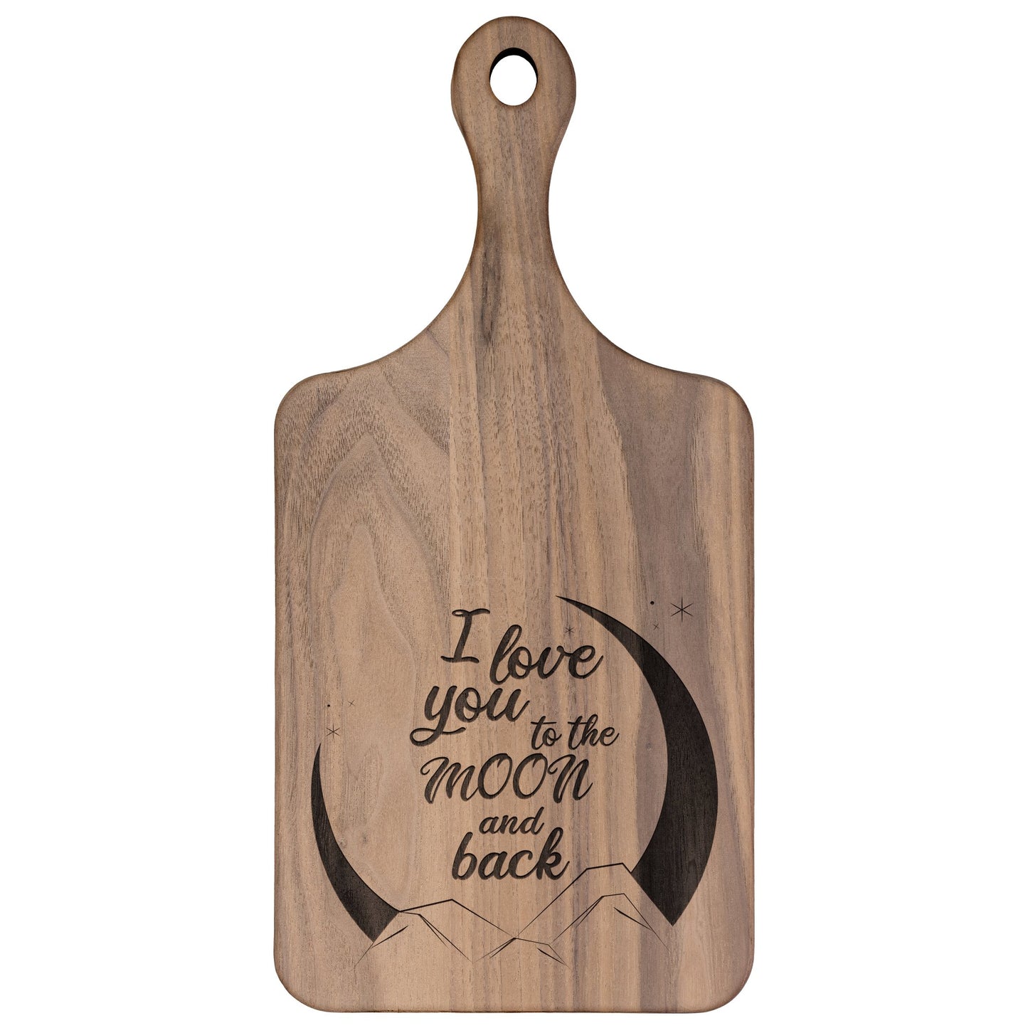 I Love You to the Moon Scene and Back Cutting Board - Get Deerty