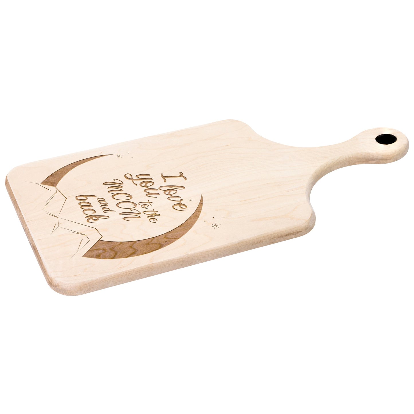 I Love You to the Moon Scene and Back Cutting Board - Get Deerty