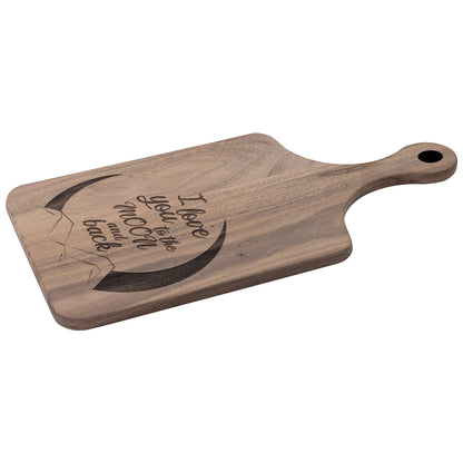 I Love You to the Moon Scene and Back Cutting Board - Get Deerty