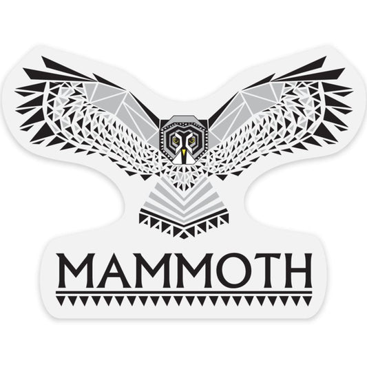 Mammoth Grey Owl Outdoor Decal - Get Deerty