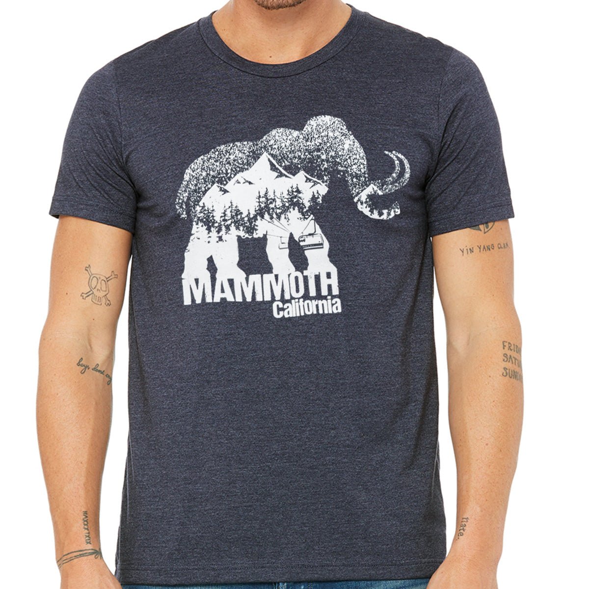 Snowy Mammoth Unisex Shirt - Get Deerty
