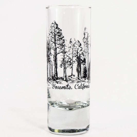 Yosemite Forest Shot Glass - Get Deerty