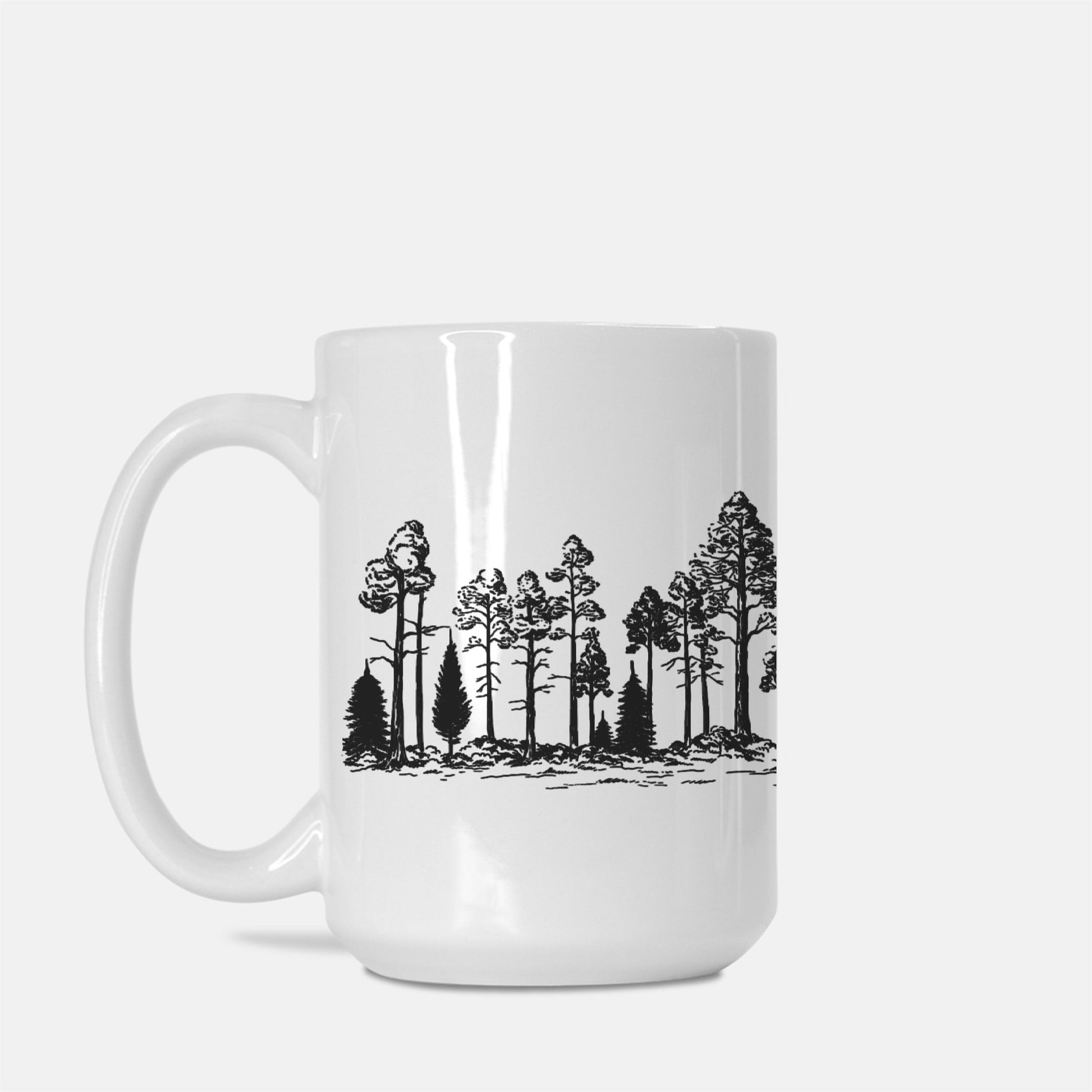 Yosemite Forest Wrap Mug Deluxe 15oz. - Get Deerty