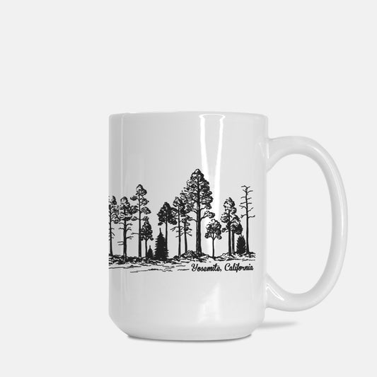 Yosemite Forest Wrap Mug Deluxe 15oz. - Get Deerty