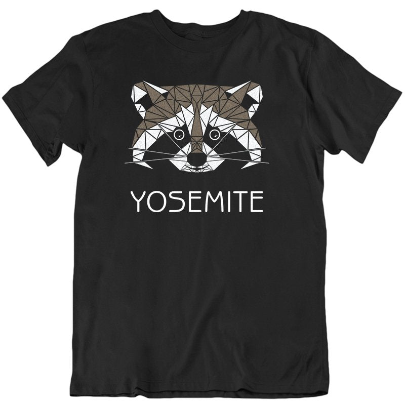 Yosemite Geo Raccoon T-Shirt - Get Deerty