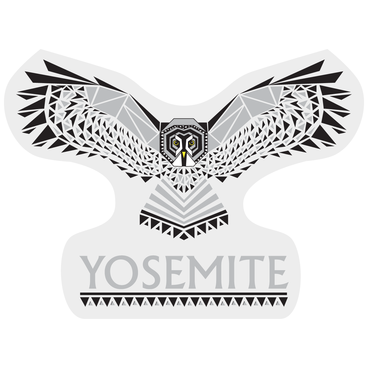 Yosemite Grey Owl Outdoor Magnet - Get Deerty