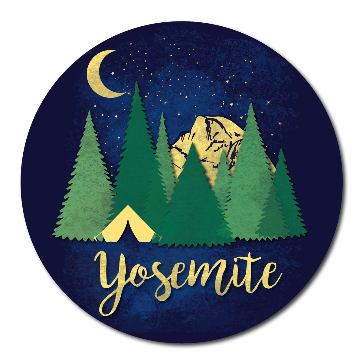 Yosemite Star Camping Outdoor Magnet - Get Deerty